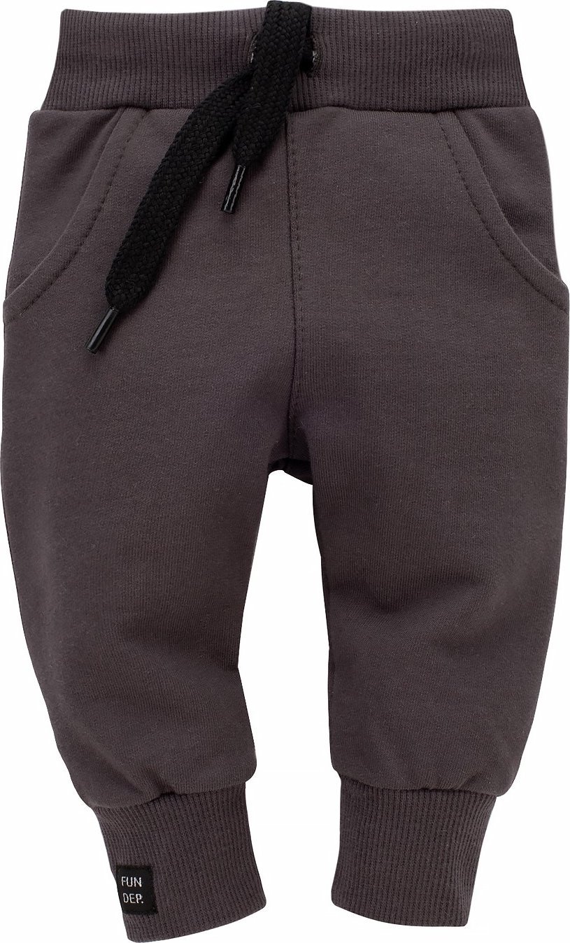 PINOKIO Spodnie grafitowe dla chłopięce Olivier Pinokio 62