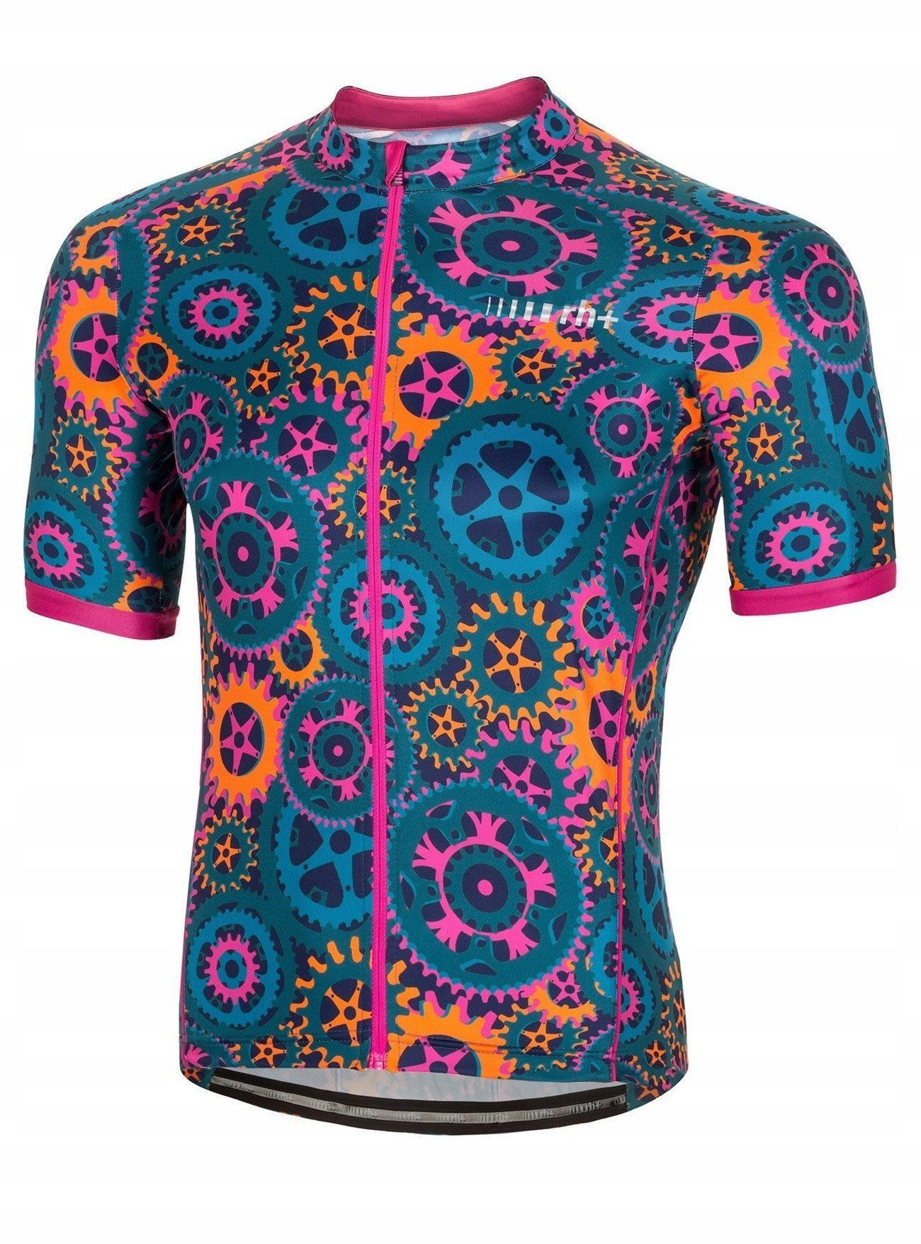 Koszulka rowerowa zeroRH+ Powers GREEN TEAL/FUCSIA - XXL