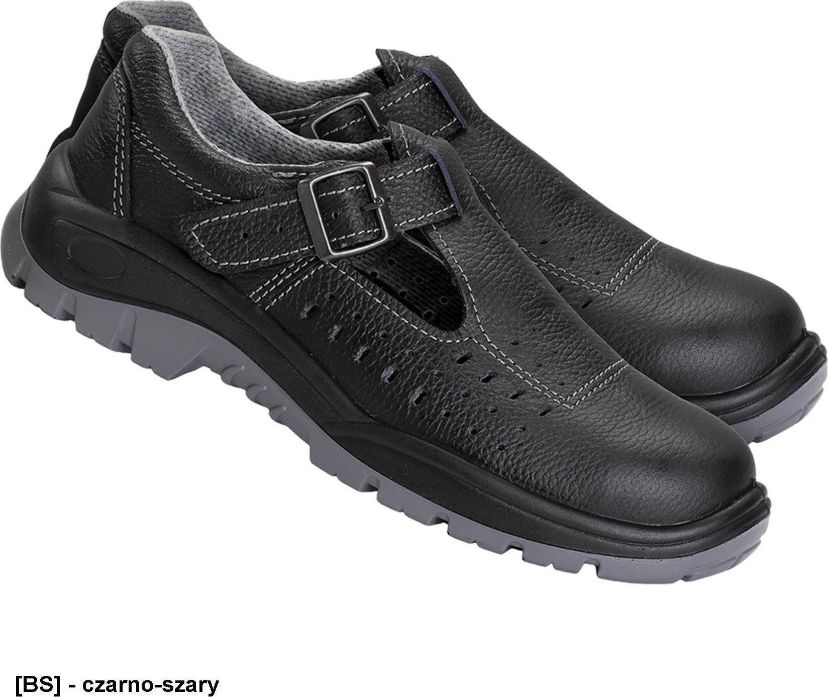 PPO Model 41 BPPOS41 S1 SRC - sandał skóra licowa, antyelektrostatyczny, podnosek, krótki kontakt do 180 C 44