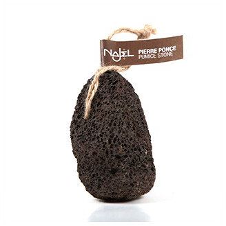 Najel Czarny pumeks na sznurku