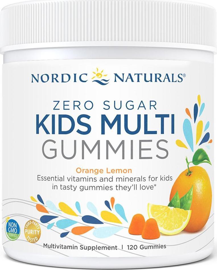 Nordic naturals Nordic Naturals Multiwitamina dla dzieci bez cukru - 120 żelek