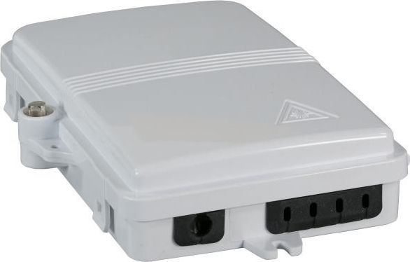 EFB Przełącznica FTTH zewnętrzna naścienna na 4x SC Simplex/LC Duplex IP65