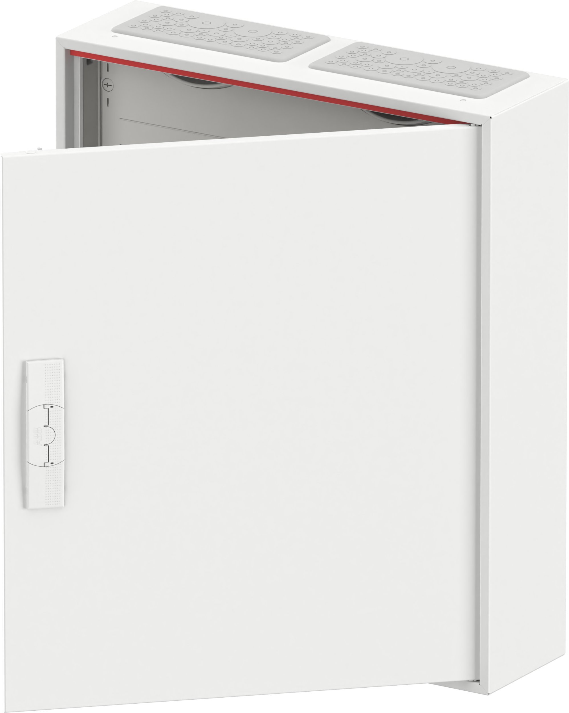 Rozdzielnica modułowa natynkowa hermetyczna stalowa ComfortLineCA 4x24 96M IP44 125A II klasa drzwi pełne N+PE Quick CA24V 2CPX0