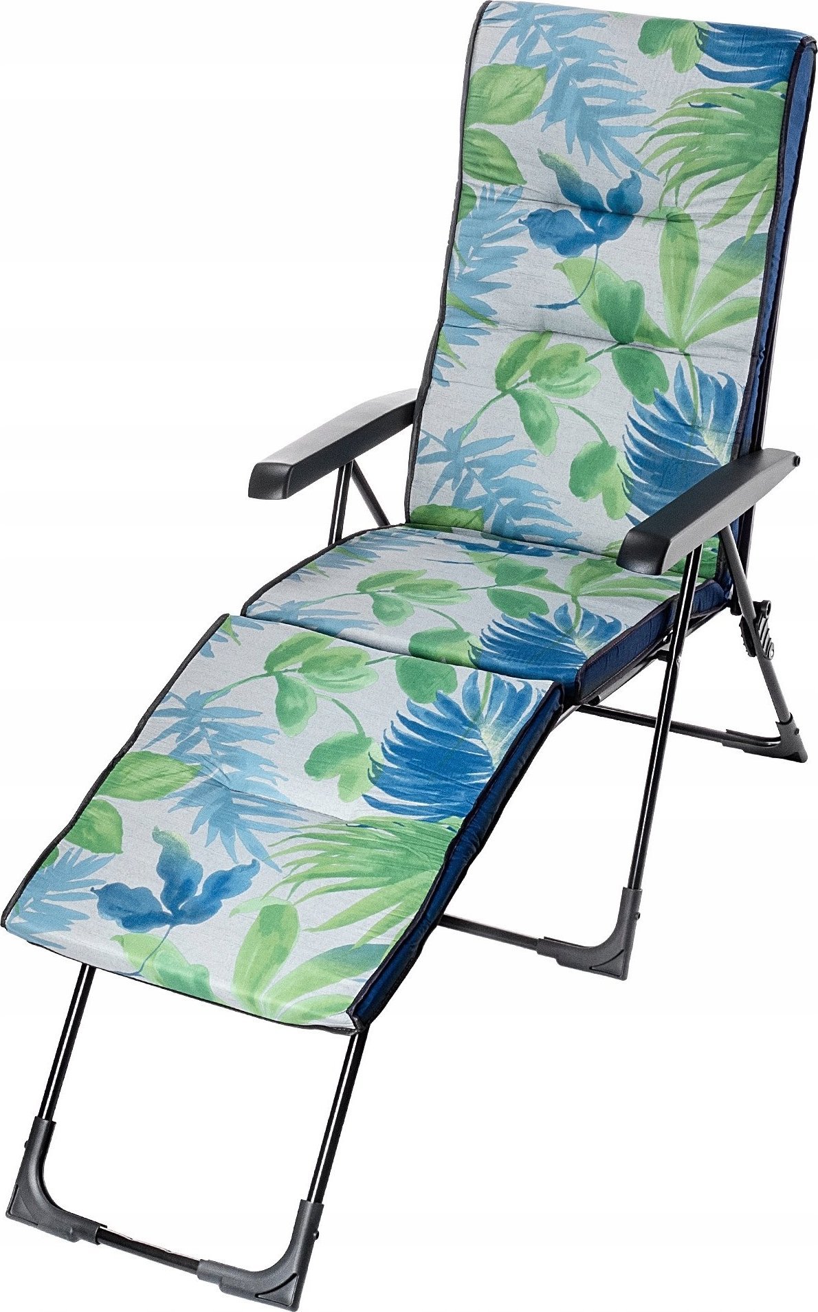 Kadax KADAX Leżak Ogrodowy Fotel Leżanka Podnóżek 2W1