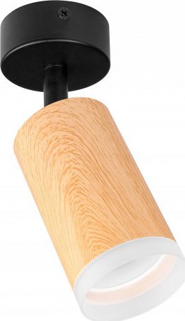 Kinkiet Spectrum LED Ruchomy kinkiet sufitowy LED GU10 (drewno)