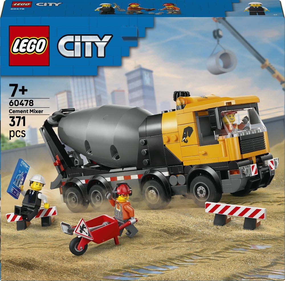 LEGO City Betoniarka (60478)