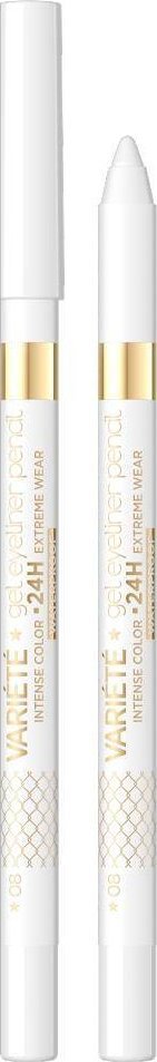 XXXX__Eveline Cosmetics (Eveline) Variete wodoodporna żelowa kredka do oczu 08 White