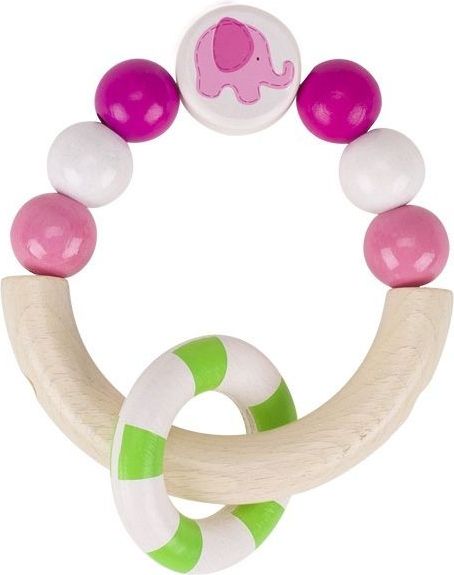 Heimess Pierścień dotykowy różowy Słonik