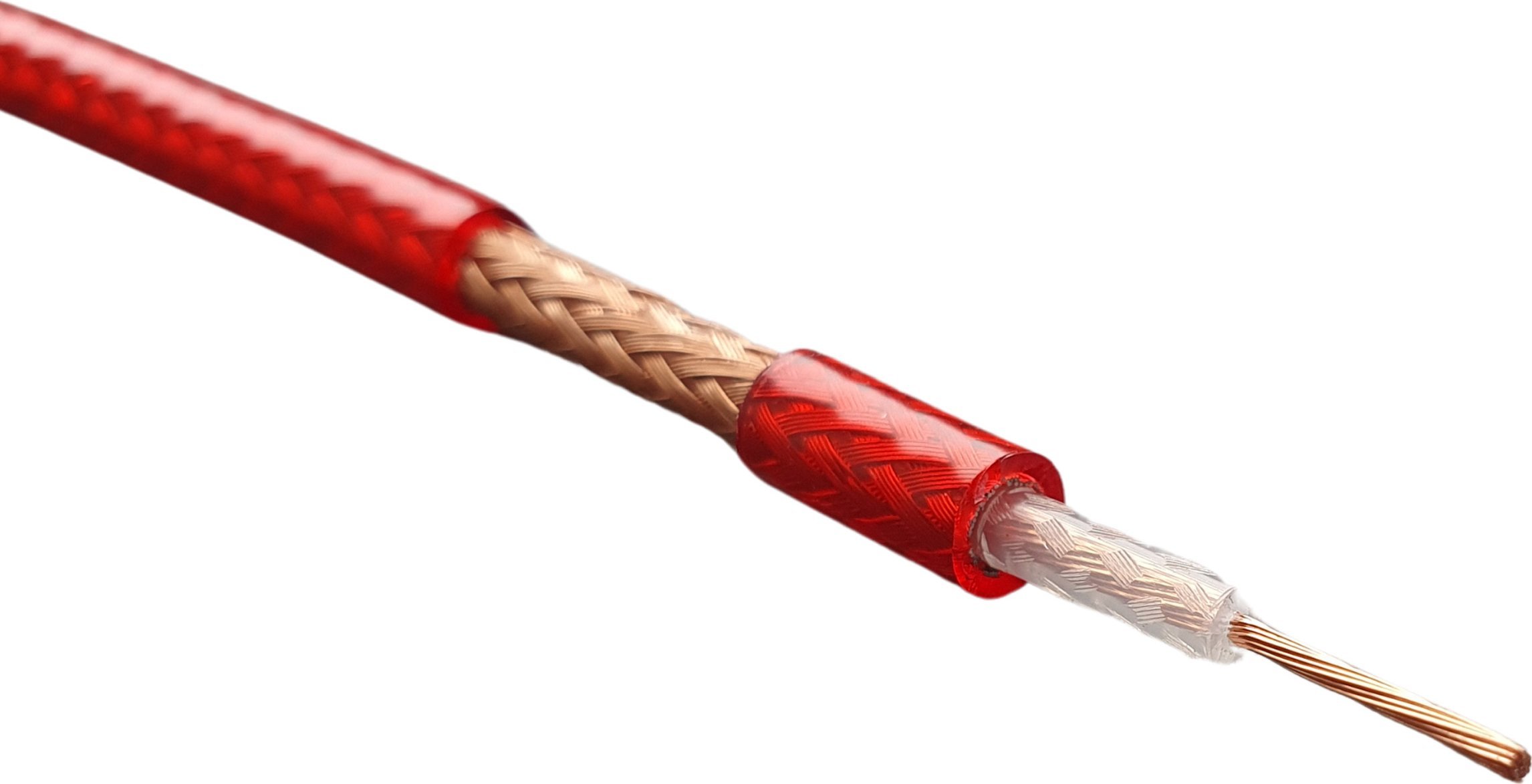 Przewód koncentryczny SATEC RG58 RED