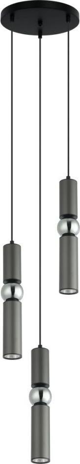 Lampa wisząca Italux Lampa wisząca ISIDORA PND-14290-3-GR Italux