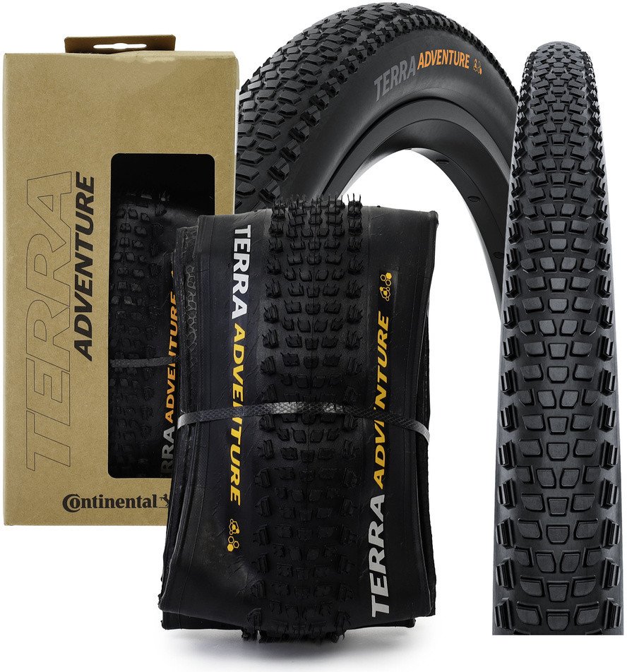 Opona Continental Terra Adventure 28x1,75" (45-622), zwijana, TLR, czarna