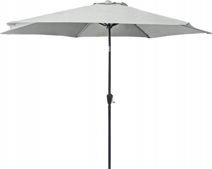 kontrast Parasol ogrodowy składany regulowany ORLANDO 300 + pokrowiec j. szary