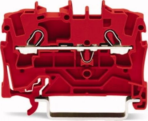 Wago Złączka szynowa 2-przewodowa 1,0mm2 czerwona (2000-1203)
