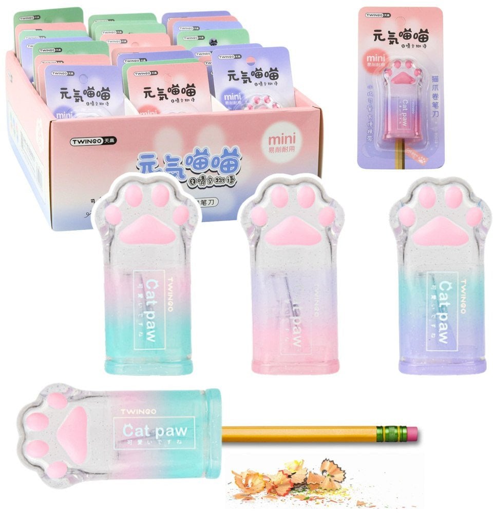 Temperówka Strugaczka Łapka Kotka Do Cienkich Kredek