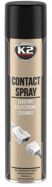 K2 PREPARAT DO CZYSZCZENIA ODTŁUSZCZANIA CONTACT SPRAY 600ml
