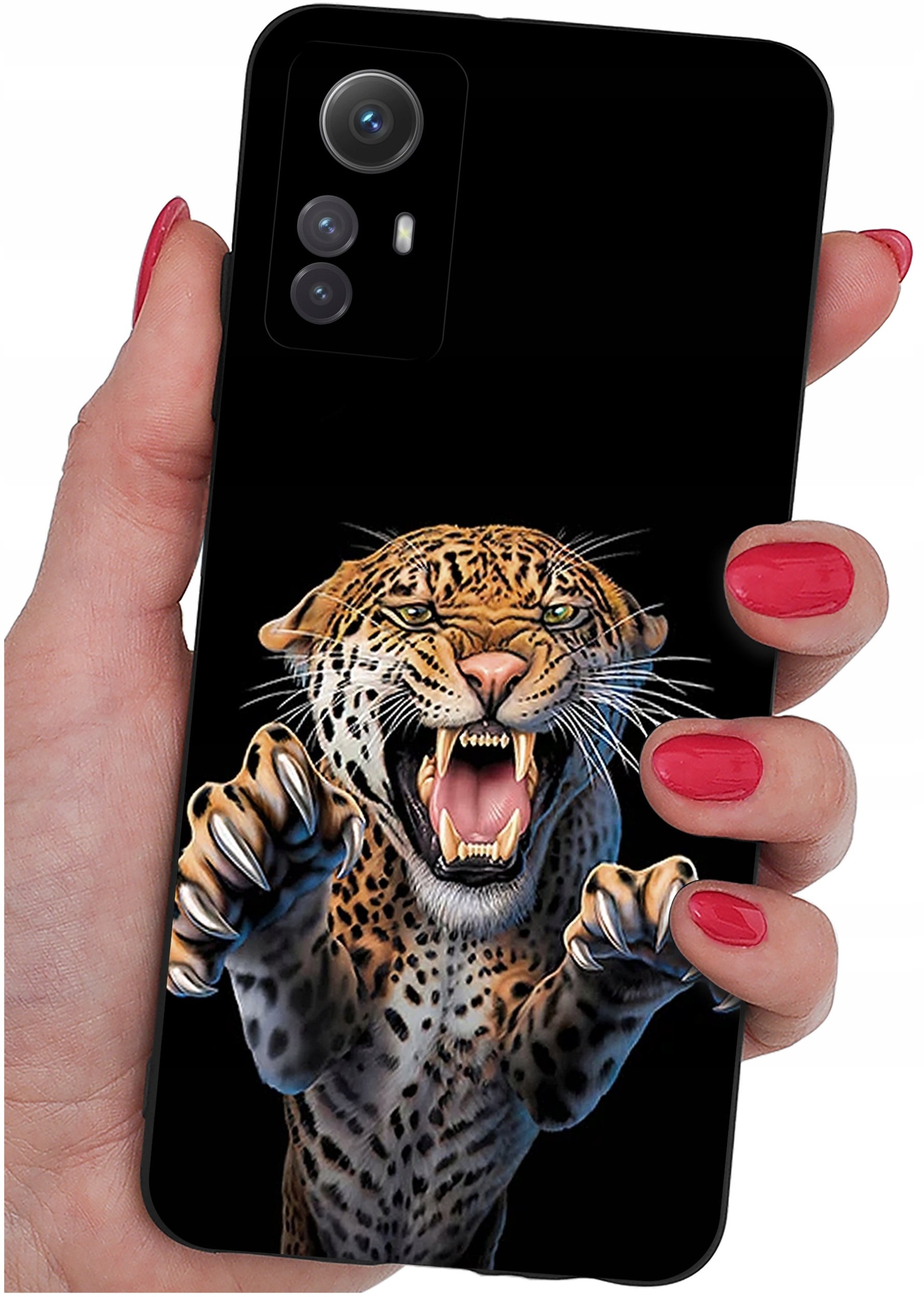 ETUI do Xiaomi Redmi Note 12S | WZORY | SILIKONOWE MATT CASE + SZKŁO 9H