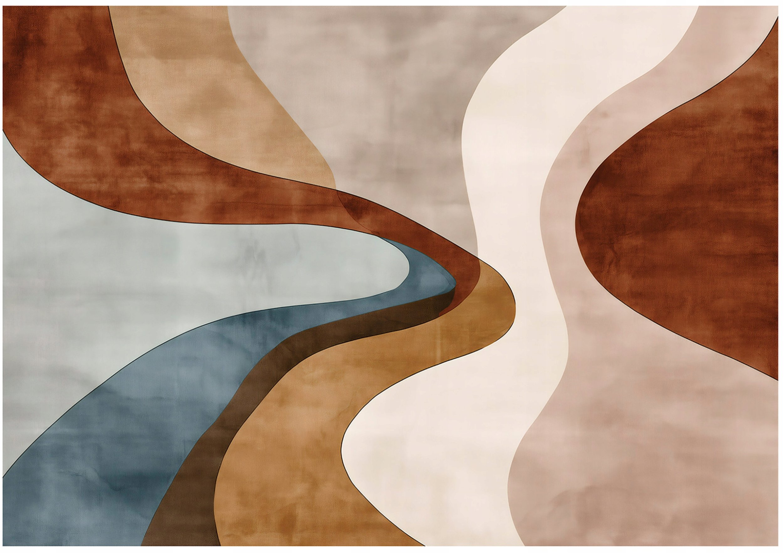 Fototapeta Na Flizelinie Art Deco Abstrakcja Do Sypialni Salonu 250x175