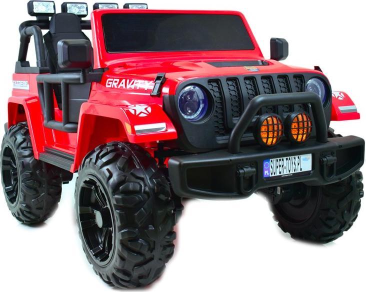 Super Toys NAJNOWSZY DZIP NA AKUMULATOR GRAVITY 12V, 4 SILNIKI, DLA 2 DZIECI/S609