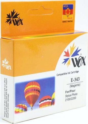 Tusz THI Tusz Magenta do EPSON Stylus Photo 2100 2200 / T0343 C13T03434010 (C13T03434010) / 16.2ml / Czerwony / zamiennik uniwersalny