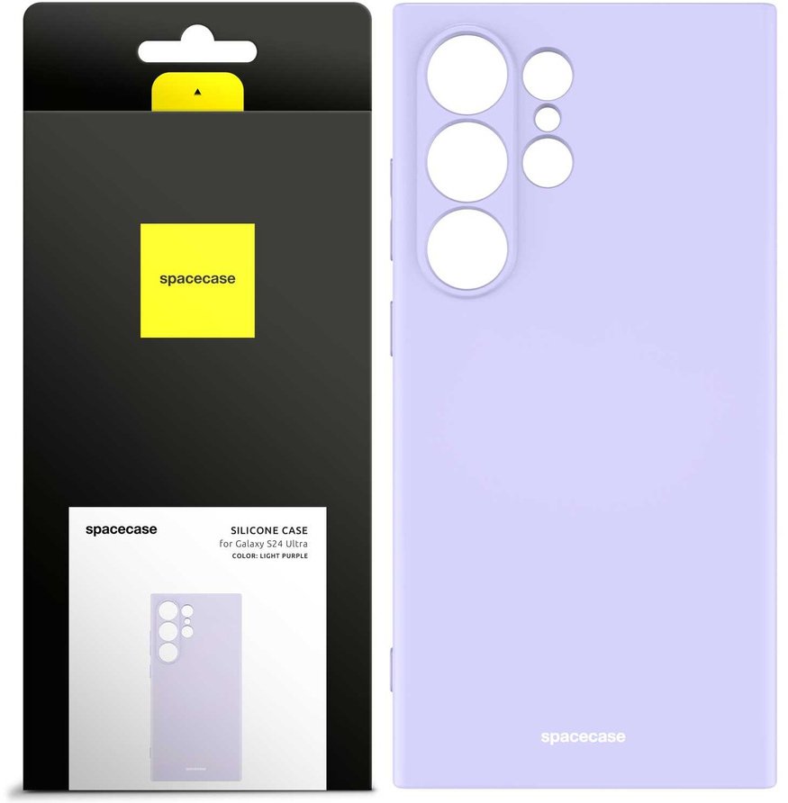SpaceCase Etui Silicone Case Galaxy S24 Ultra cloud blue standard