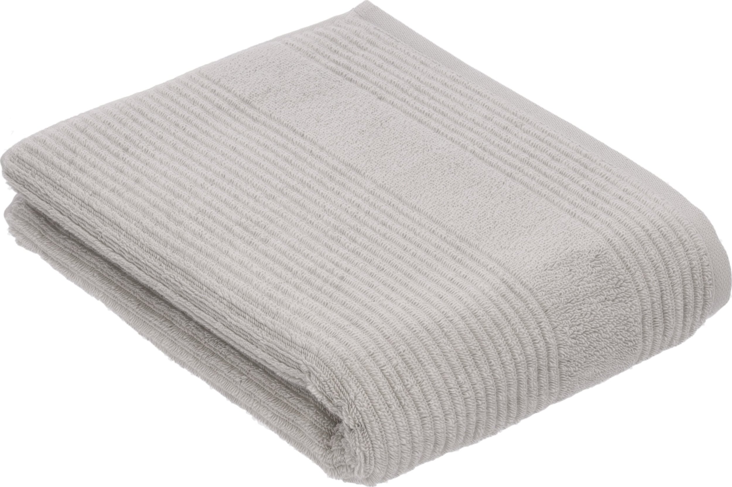 Vossen Ręcznik bawełniany 67x140 cm Tomorrow 716 Stone biodegradowalny