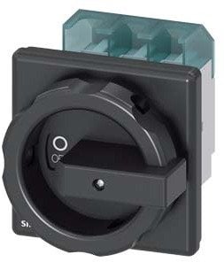 Rozłącznik główny 3P 63A 22kW AC23A 400V pokr czarne montaż tablicowy 4 otwory 3LD2504-0TK51