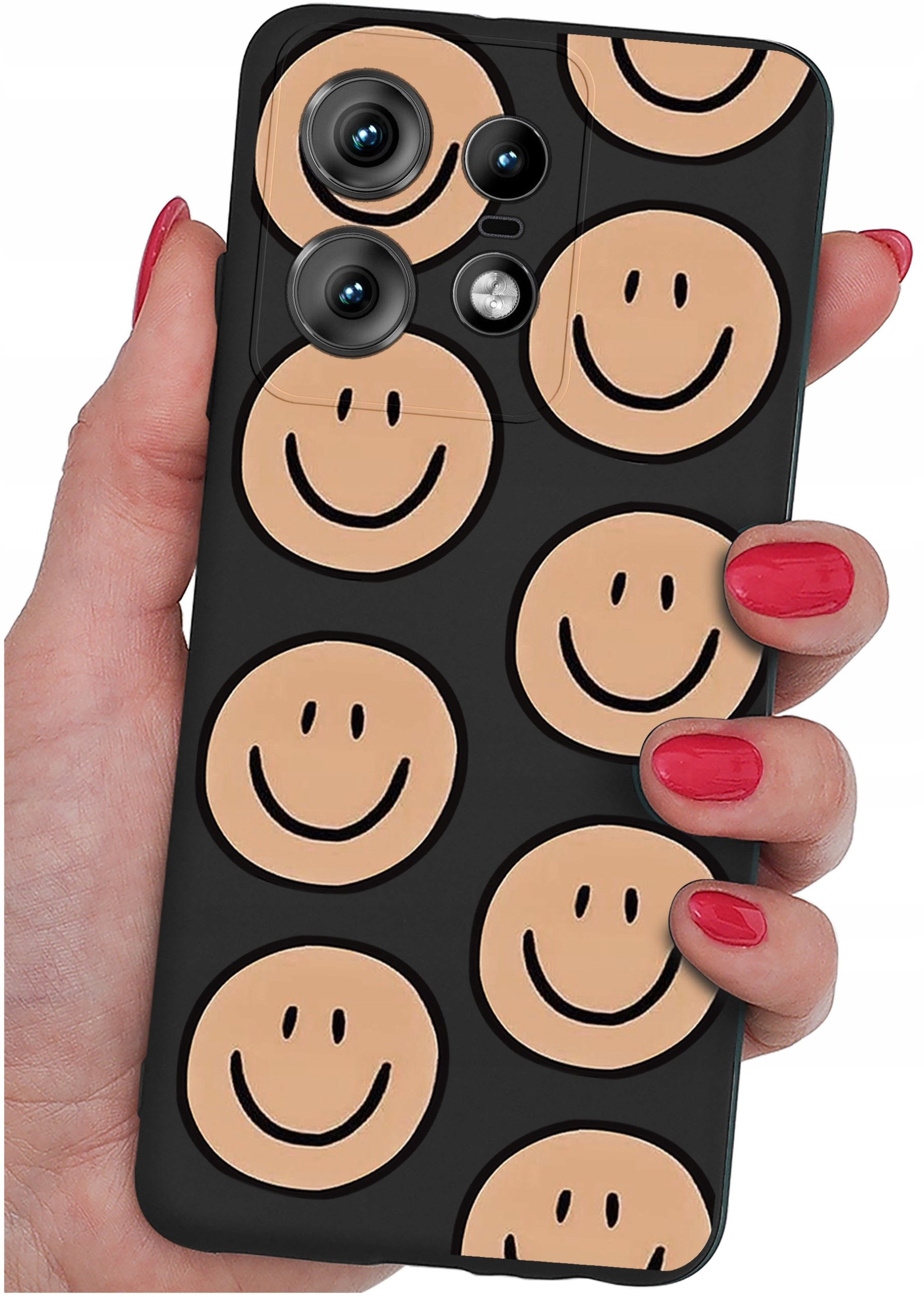 Etui do Motorola Moto EDGE 50 Pro WZORY |SILIKONOWE MATT CASE