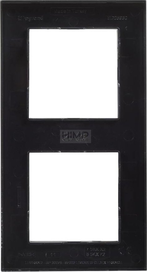 Legrand Niloe Step - ramka podwójna 2x- kolor czarny 863592