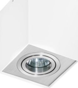Lampa sufitowa Azzardo Lampa natynkowa kwadratowa biała AZzardo Eloy AZ0872