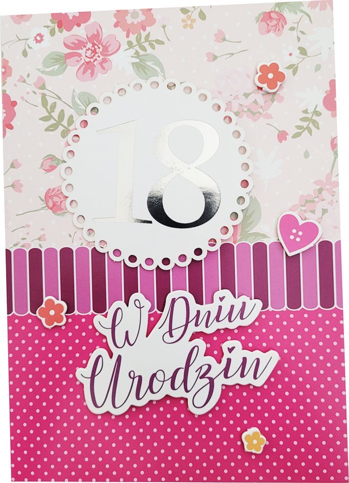 Fastima KARTKA URODZINOWA okolicznościowa A105