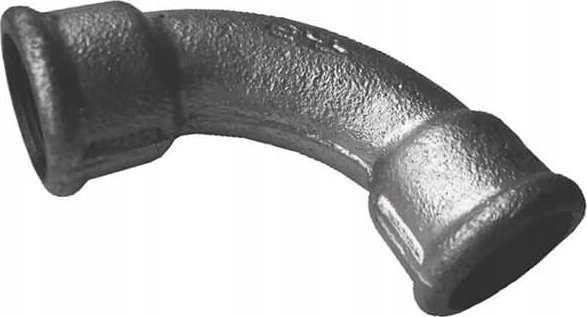 Łuk długi nakrętno-wkrętny 90 1" (DN25) G4 ocynk