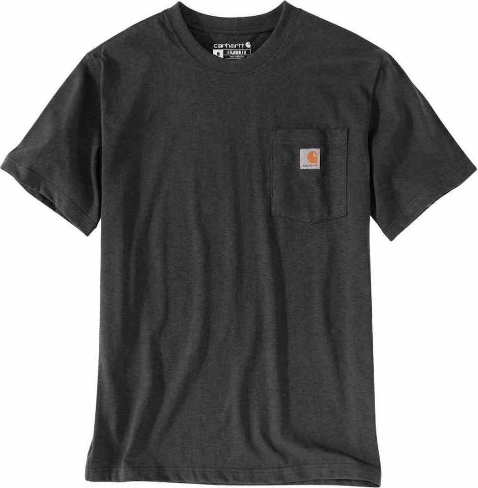 Carhartt Koszulka Carhartt Heavyweight Pocket Carbon