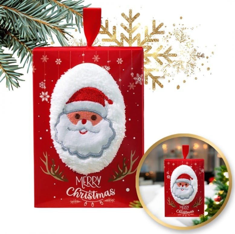 Ręcznik świąteczny motyw Święty Mikołaj 35x35cm REC59WZ1