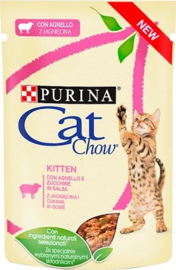 Purina Purina Cat Chow Kitten Jagnięcina saszetka 85g