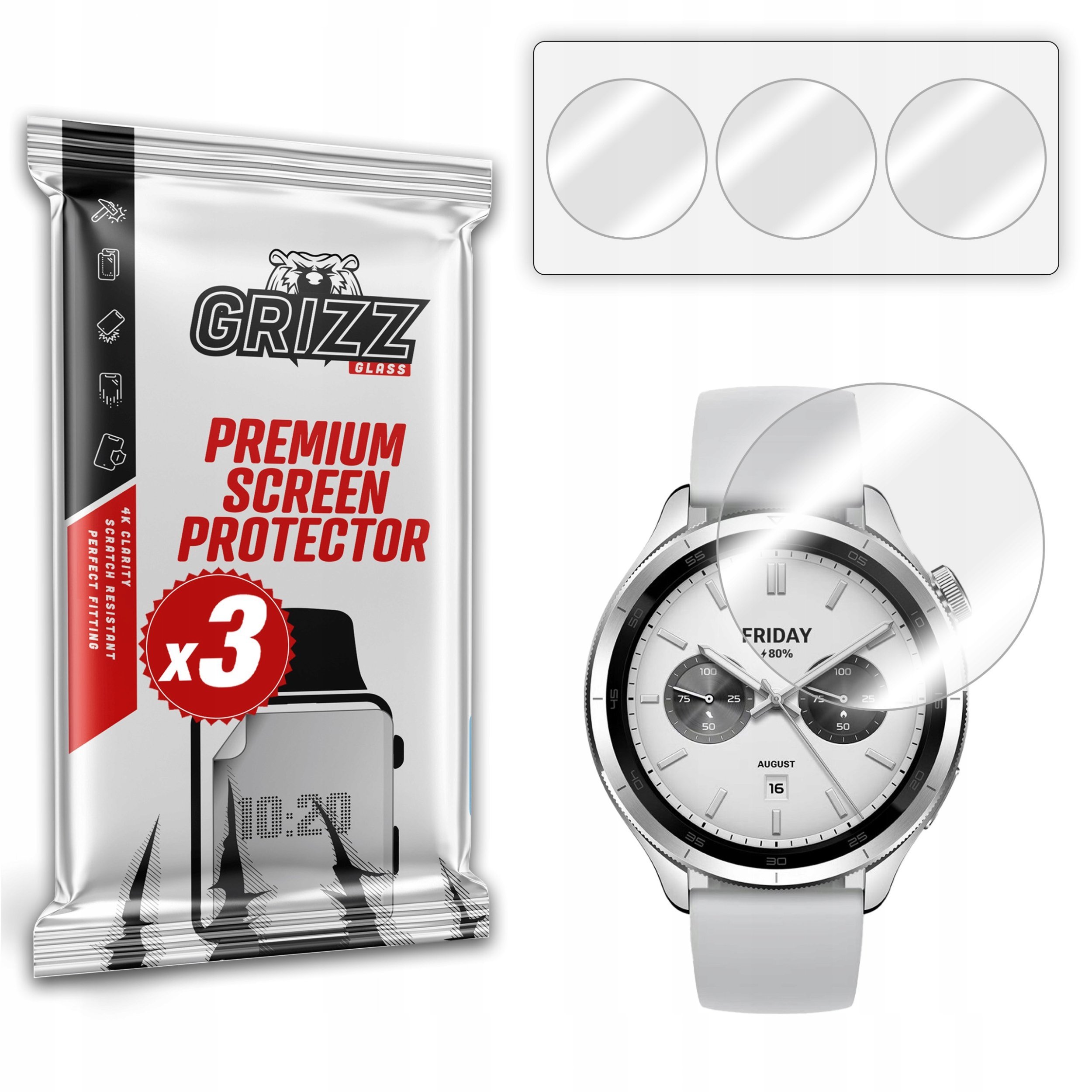 Folia hydrożelowa GrizzGlass Hydrofilm do Xiaomi Watch S4