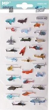 Naklejki 3D samoloty i helikoptery