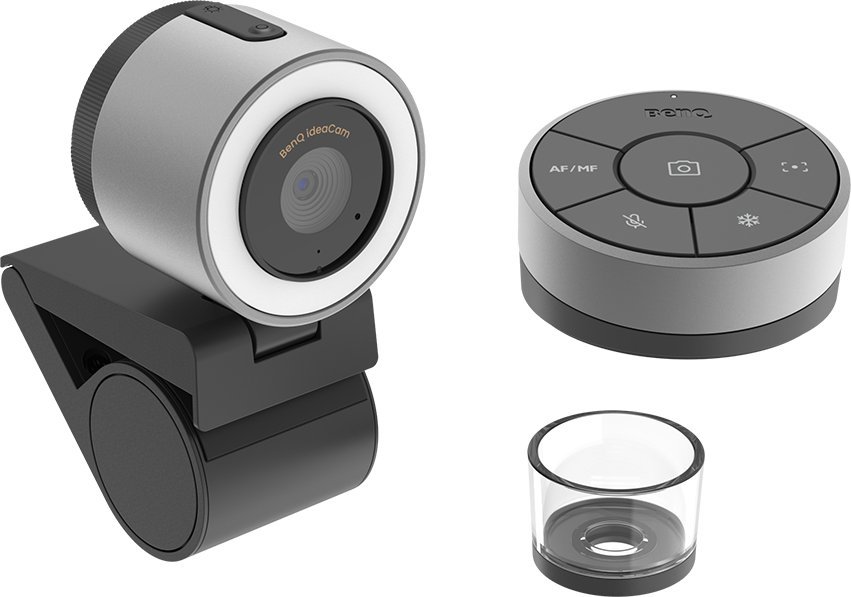 Kamera internetowa BenQ BenQ IdeaCam S1 Pro kamera internetowa 8 MP 3264 x 2448 px USB Czarny, Srebrny