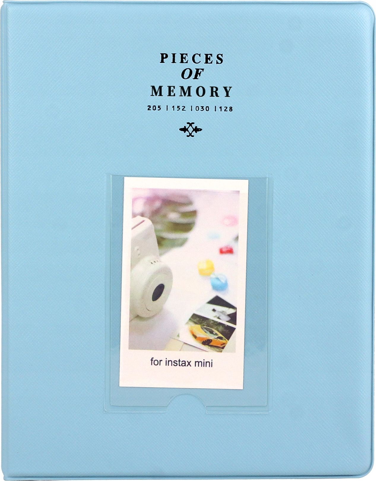 LoveInstant Duży Album na Zdjęcia 128x do INSTAX MINI 7 8 9 11 Niebieski Jasny