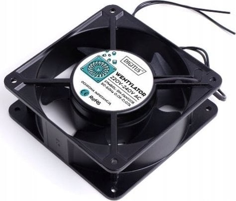 Digitus Wentylator 220V AC 38mm łożysko kulkowe DN-FAN120B