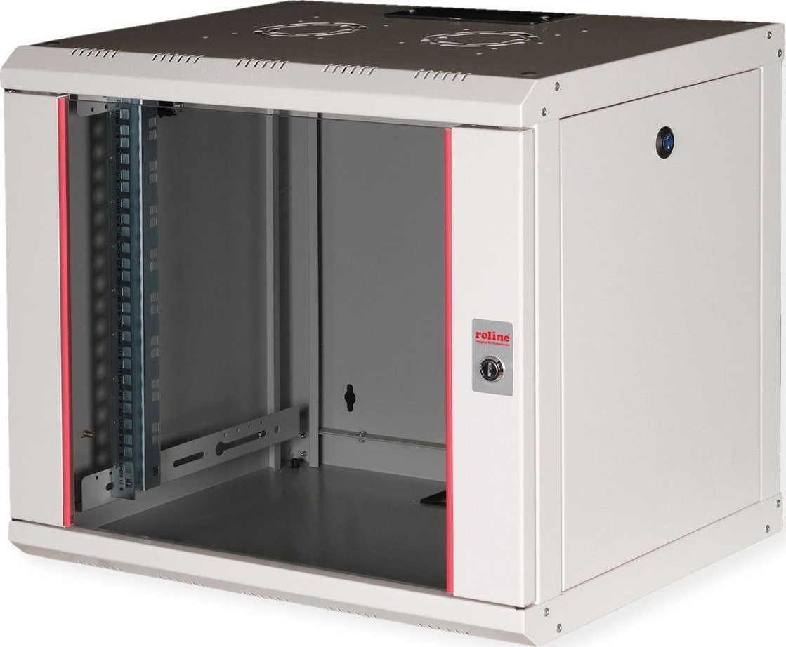 Roline ROLINE Wandgeh�use Pro 48,26cm 19Zoll 9 HE 450x600 BxT grau