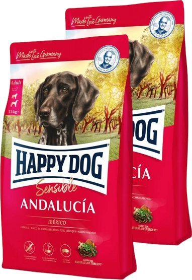 Happy Dog Happy Dog Supreme Andalucia 2x11kg