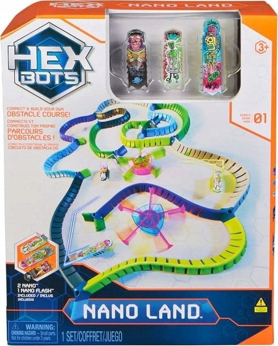 HEX BOTS playset Nano Land