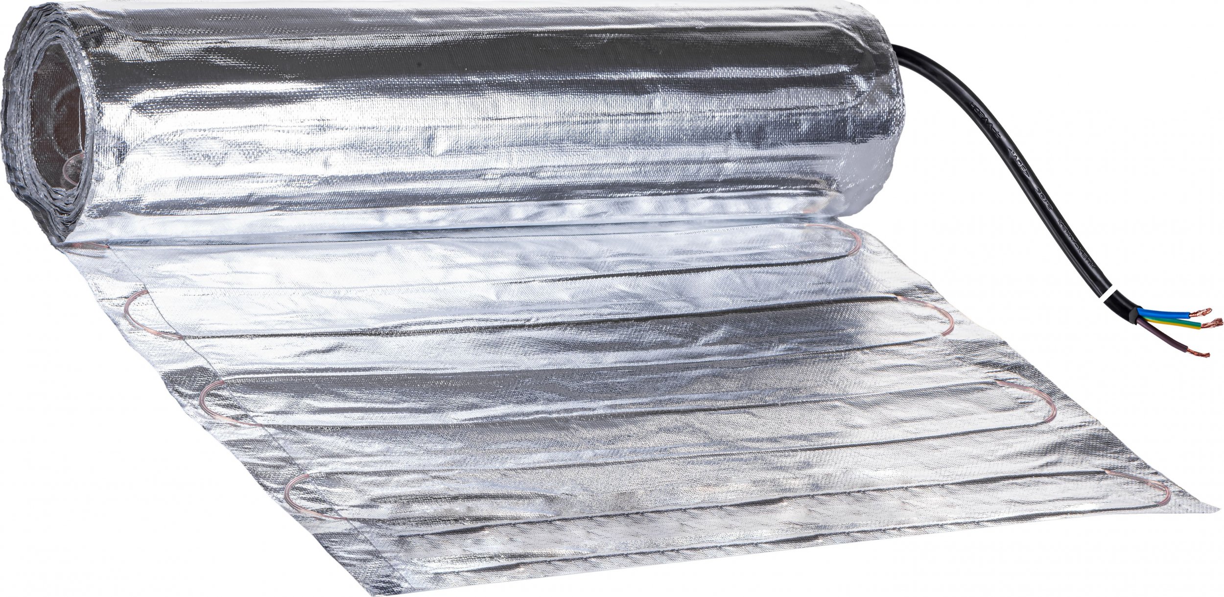 Thermoval Mata grzejna aluminiowa WT 2010 AL - 150/5,0m2 - jednostronnie zasilana 750W, pod panel