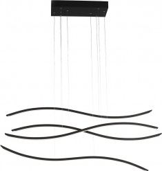 Lampa wisząca Azzardo WAVES nowoczesna czarny (AZ2912)