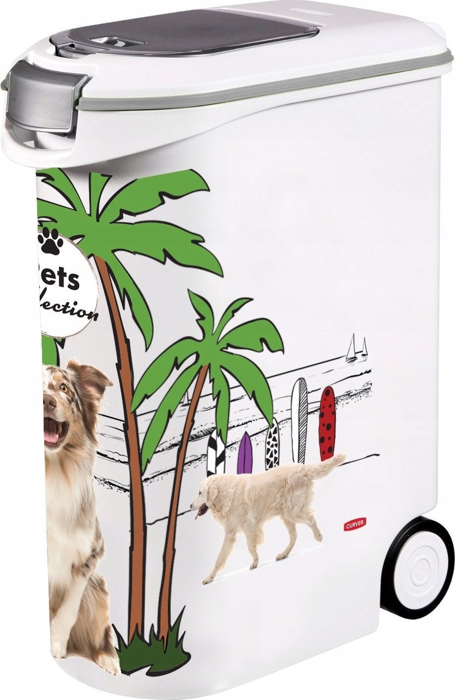 Kadax Curver Pojemnik Na Karmę Żywność Dla Psa 20kg 54L