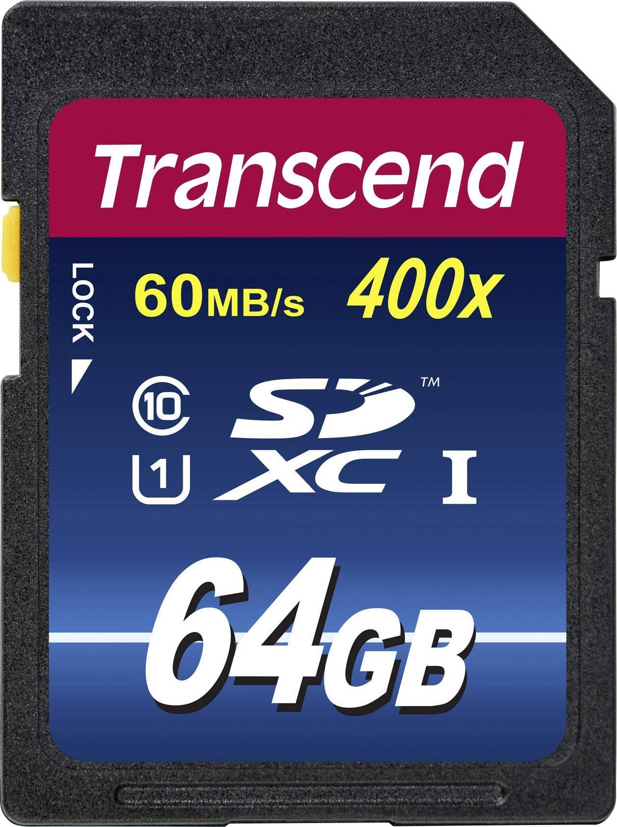 Karta Transcend 300x SDXC 64 GB Class 10 UHS-I (TS64GSDU1)