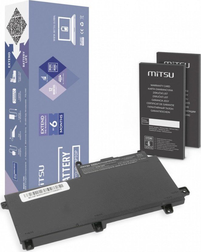 Bateria Mitsu Bateria do HP ProB 640G2 3900mAh(44Wh) 11.4V