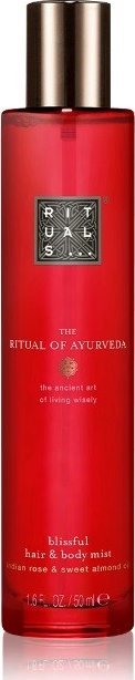 Rituals Mgiełka do włosów i ciałaT he Ritual Of Ayurveda Indian Rose & Sweet Almond Oil 50ml