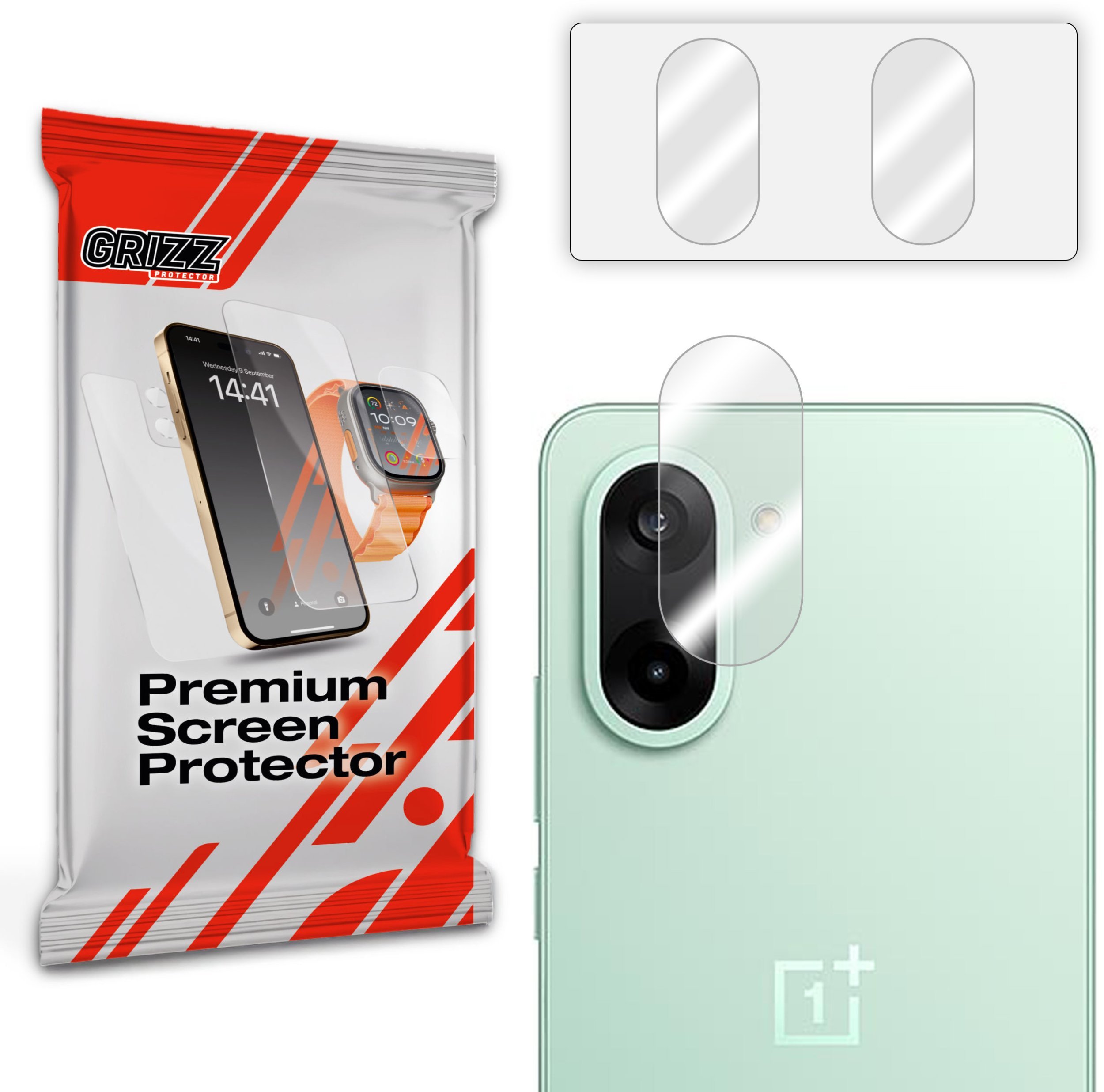 Szkło na aparat GrizzGlass HybridGlass Camera do OnePlus Ace 5 Racing