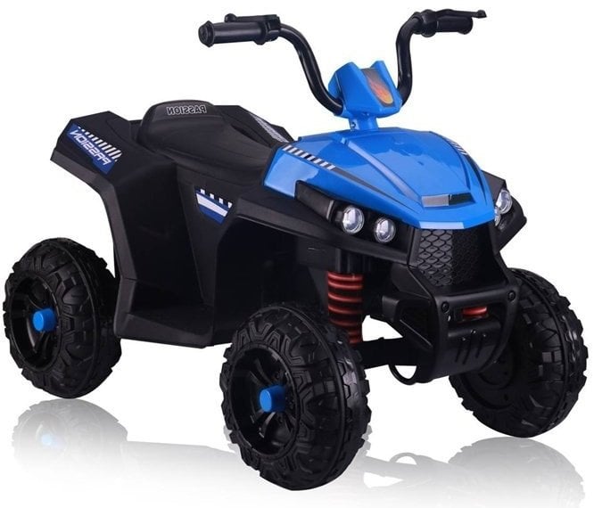 QUAD NA AKUMULATOR DLA DZIECKA 3-5 LAT S601 2X45 KOŁA EVA ŚWIATŁA LED SKÓRA